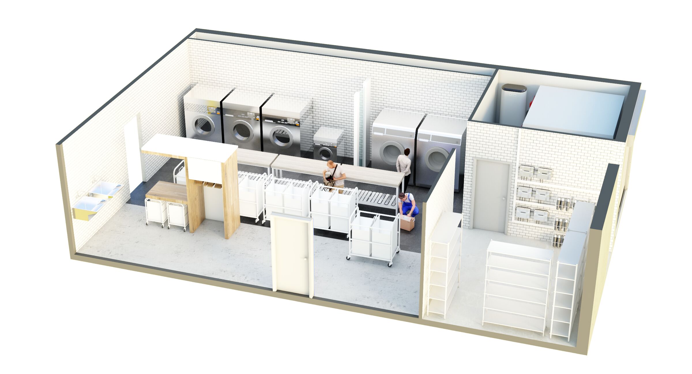 Precision Flow Solutions - Laundry