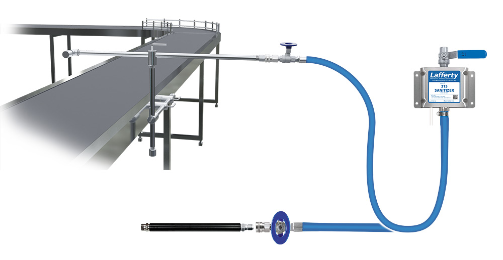 Conveyor-Mate 315 Sanitizer System